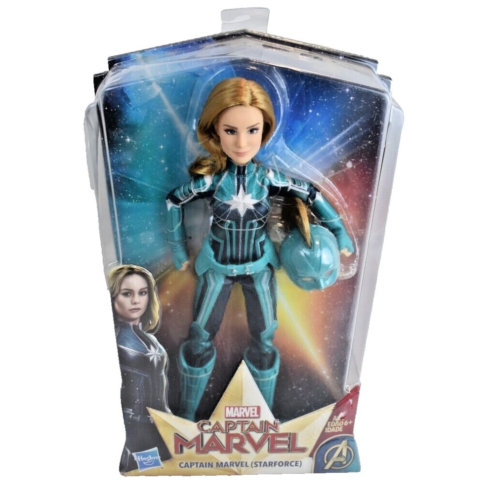 Captain Marvel Starforce Action Figure 11.5" Doll Carol Danvers New